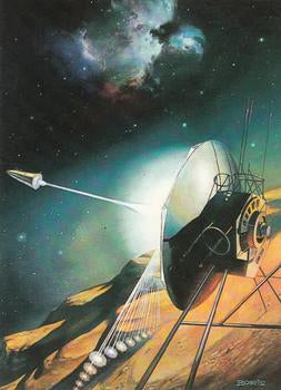 Boris Vallejo Trading Card Series 2 (1992)  #50 - Satellite
