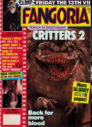 Fangoria #74 Critters 2 / The Chair / Friday 13th Part 7
