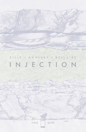 Injection #2 (2015 Warren Ellis / Shalvey) Cover B Declan Shalvey Sketch Variant
