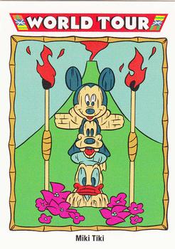 Disney Collector Cards (1991 Impel) 201 - 202 - Miki Tiki