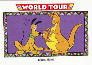 Disney Collector Cards (1991 Impel) 188 - G'Day, Mate!