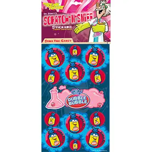 Stink Factory: Scratch & Sniff Stickers : Dubble Bubble