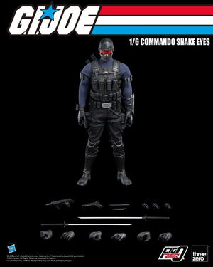 G.I. Joe FigZero Commando Snake Eyes 1/6 Scale Figure MISB