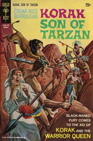 Edgar Rice Burroughs' Korak, Son of Tarzan (1964 Gold Key) #40