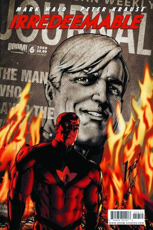 Irredeemable #6 2nd Printing (Boom! 2009)