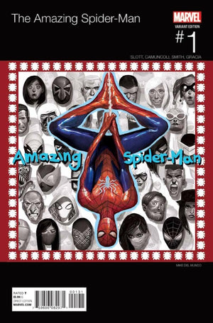Amazing Spider-Man #1 Mike Del Mundo Hip-Hop Variant (2015 4th Series)