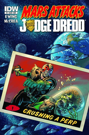 Mars Attacks: Judge Dredd #1 Subscription Variant