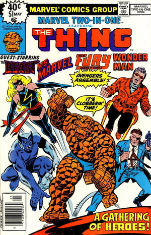 Marvel Two-in-One #51 (1976 Series) (Frank Miller Pencils)
