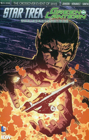 Star Trek / Green Lantern: The Spectrum War #4 Garry Brown Variant