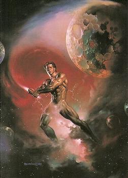 Boris Vallejo Trading Card Series 1 (1991)  #80 - Hammer Throw