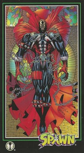 Spawn : 1995 Wildstorm Widevision Trading Cards :  #150 - Who Was That Horned Beast?