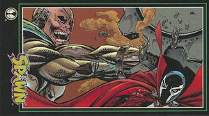 Spawn : 1995 Wildstorm Widevision Trading Cards : #35 - Overtkill Lends a Hand