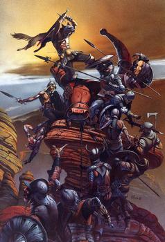 Chris Achilleos Trading Cards Series 1 (1992)  #13 - The Last Stand