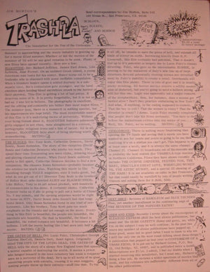 Trashola Vol. 2 #16 (1981 Horror Fanzine)