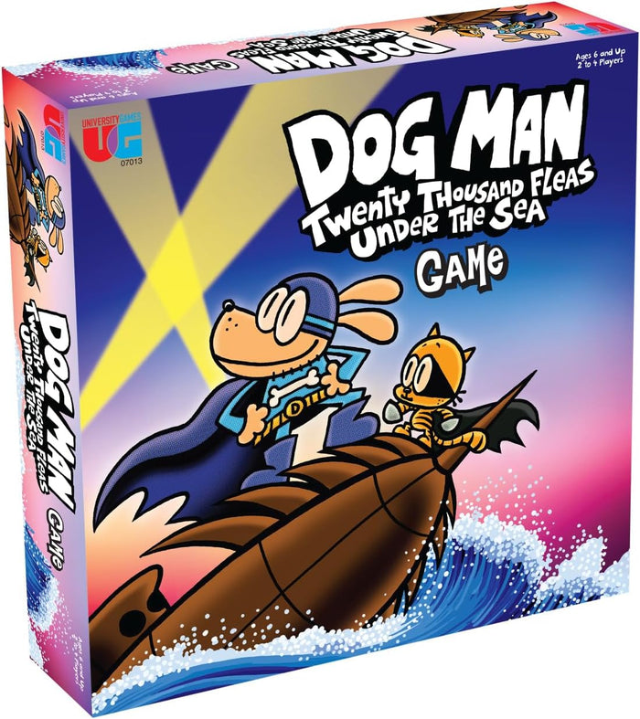 Dog Man Twenty Thousand Fleas Under The Sea Board Game