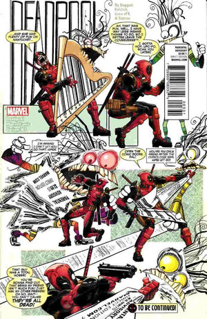 Deadpool #3 Secret Comic Variant (2016 4th Series)