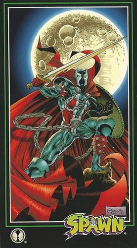 Spawn : 1995 Wildstorm Widevision Trading Cards :  #80 - The Evil Wizard!