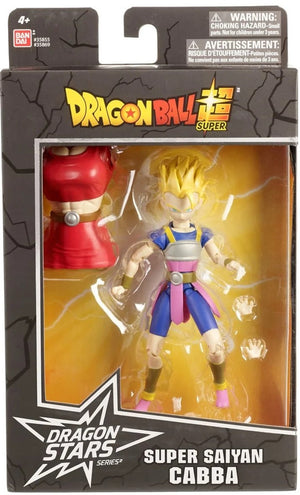 Dragon Ball Stars Super Saiyan Cabba Action Figure Dragon Stars Series MIB