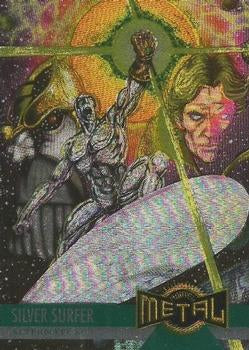 Marvel Metal 1995 Trading Cards : -Alternate M- Silver Surfer #133