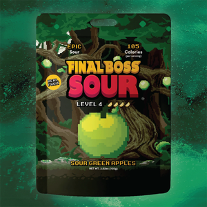 Final Boss Sour : Level 4 Green Apples (Candy)
