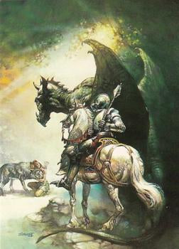 Boris Vallejo Trading Card Series 2 (1992)  #15 - The Dragon and The George