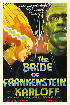 Poster: Bride of Frankenstein - One Sheet - Regular Poster