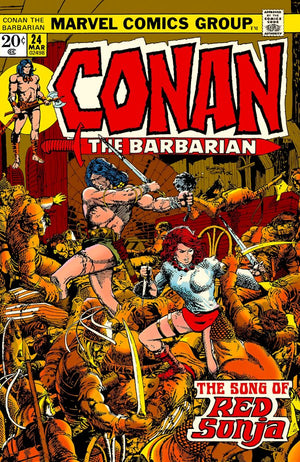 Conan The Barbarian #024 1st Full / Cover Appearance of Red Sonja