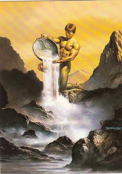 Boris Vallejo Trading Card Series 2 (1992) #24 - Aquarius