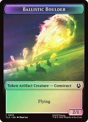 Magic The Gathering : Avatar The Last Airbender - Ballistic Boulder (Foil)