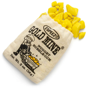 GOLD MINE : Nugget Bubble Gum (Banana Flavor)