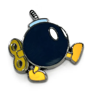 Enamel Pin: Walking Time Bomb (Yesterdays Pins) (Mario)