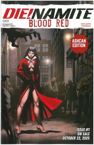 DIE!NAMITE BLOOD RED #1 ASHCAN PROMO (FREE) (NET)