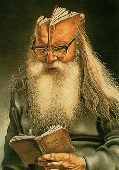 Beyond Bizarre : Jim Warren 1993 Trading Card Set  #86 - Intellect