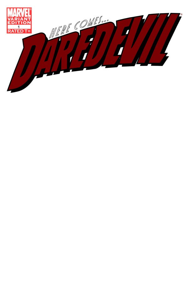 Daredevil (2011 3rd Series) #1 Blank Sketch Cover