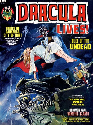 Dracula Lives #3 (1973 Curtis / Marvel Magazine Sized)
