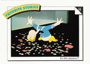 Disney Collector Cards (1991 Impel) #83 - H: In the money!!