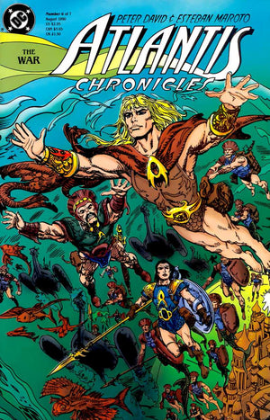 Atlantis Chronicles #6 (1990 Peter David Aquaman Ltd. Series)