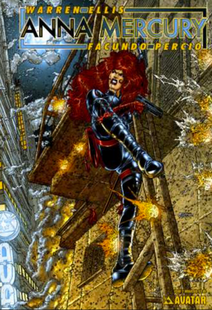 Anna Mercury #2 Juan José Ryp Wraparound Variant