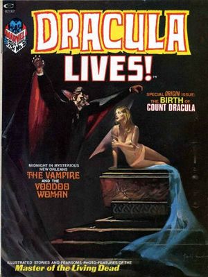 Dracula Lives #2 (1973 Curtis / Marvel Magazine Sized)