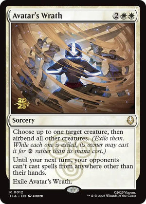 Magic The Gathering : Avatar The Last Airbender - Avatar's Wrath (Foil)