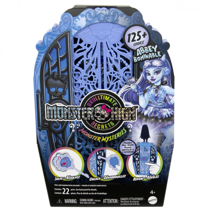 Monster High Skulltimate Secrets: Monster Mysteries Abbey Bominable Doll