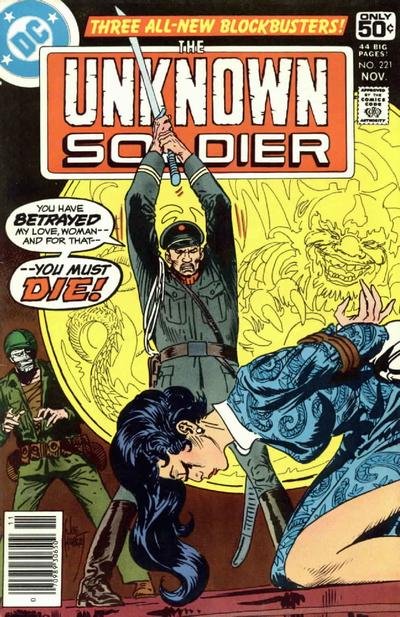 The Unknown Soldier (1977 1st Series) #221
