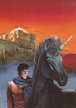 Chris Achilleos Trading Cards Series 1 (1992)  #31 - Man and Unicorn