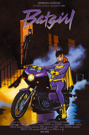 Batgirl #40 Purple Rain Homage Movie Poster Variant Edition (2011 New 52)