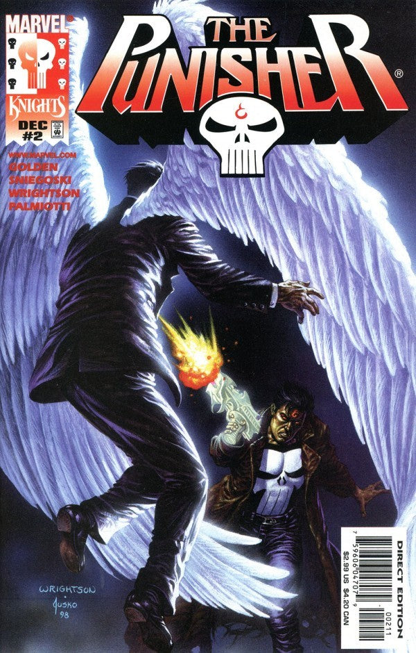 The Punisher #2 (1998 4TH SERIES) BERNIE WRIGHTSON ART!