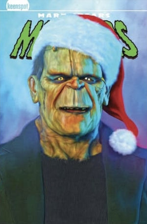 Mark Spears Monsters #8 Mark Spears A26 Christmas Frankenstein Cover