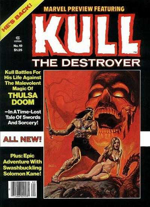 Marvel Preview #19 Kull the Destroyer (1975 Magazine Size)