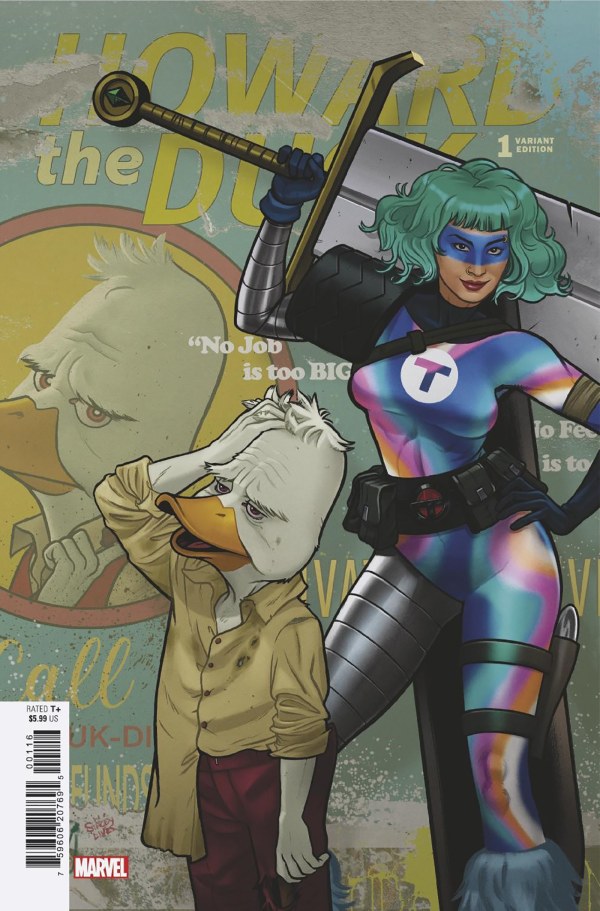 Howard the Duck #1 (2023) (1:25 Joe Quinones Variant)