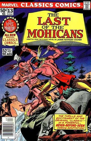 Marvel Classics Comics #13 The Last of the Mohicans (1976 Illustrated Classic Novels)