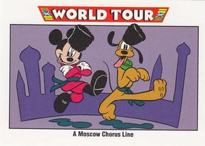 Disney Collector Cards (1991 Impel) 183 - A Moscow Chorus Line